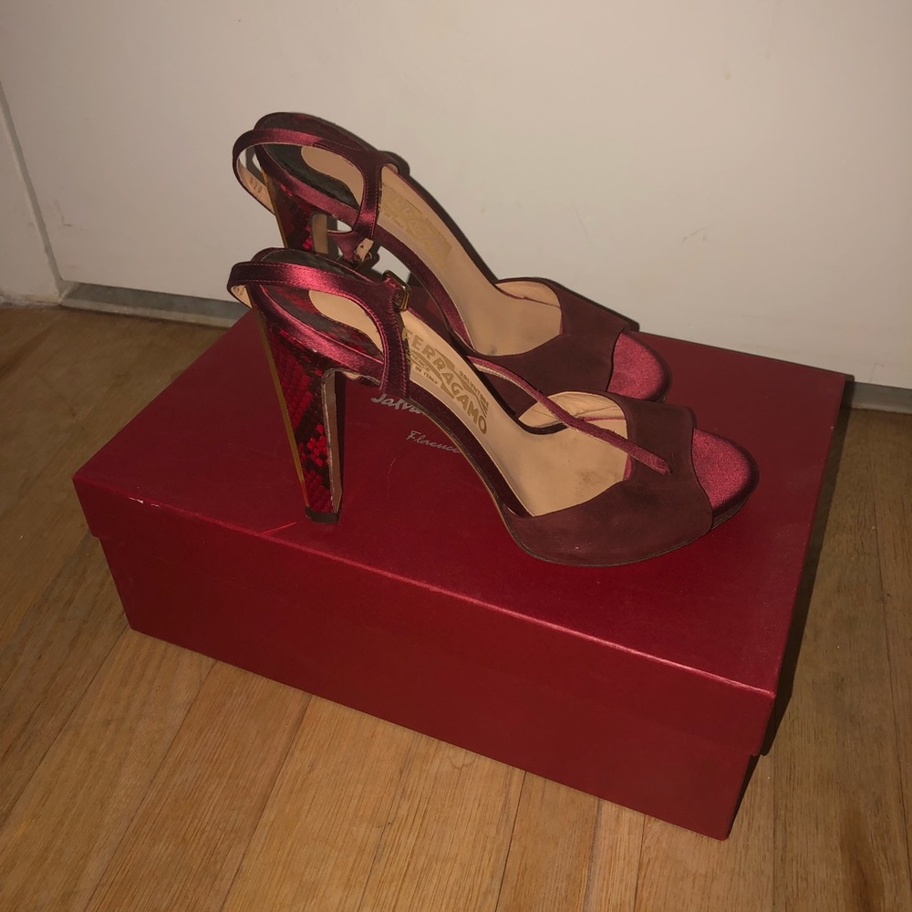 Authentic Ferragamo Heels - Picture 3 of 5